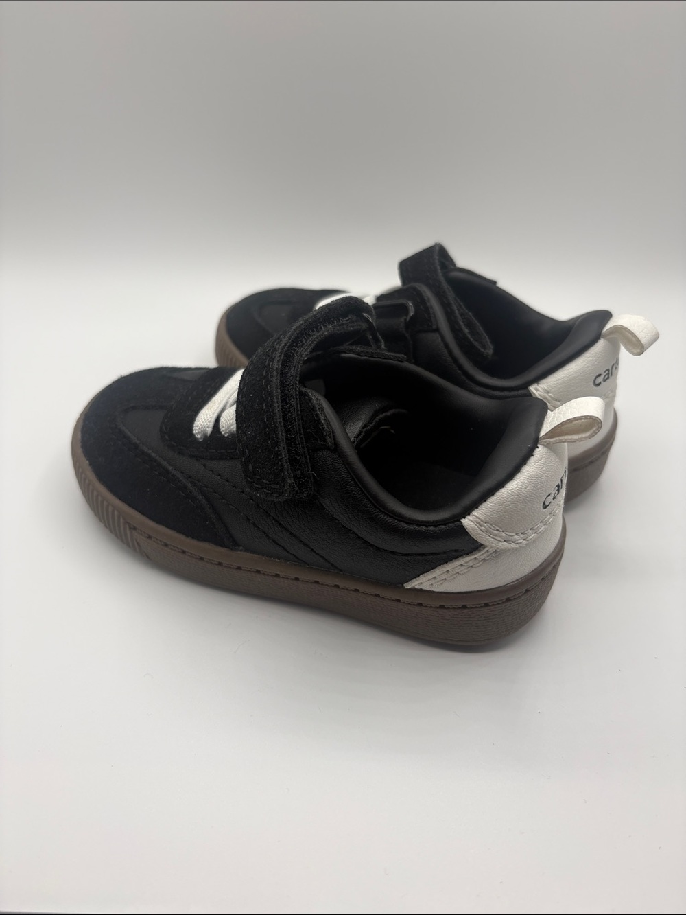 Carter's Black and White Kids Sneakers